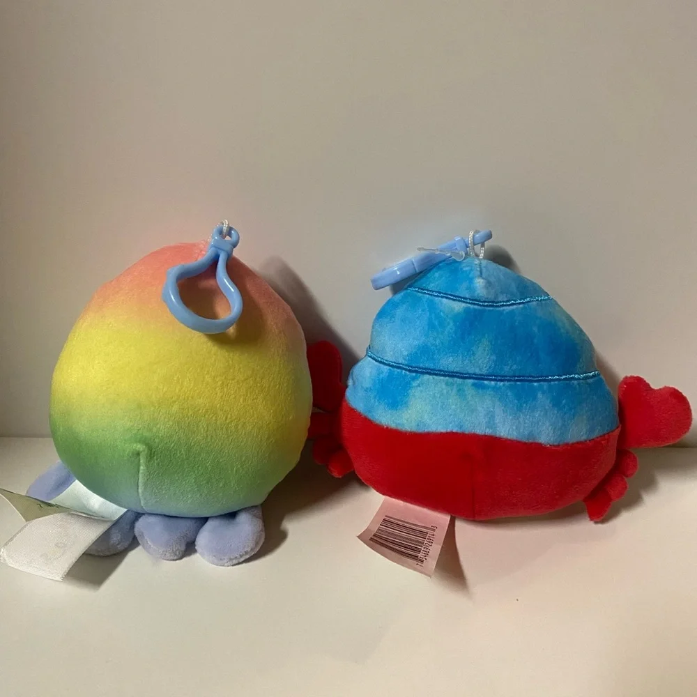 Squishmallows Bundle Lanai Frog Bertwin Bearded Dragon Indie Hermit Crab Elodie